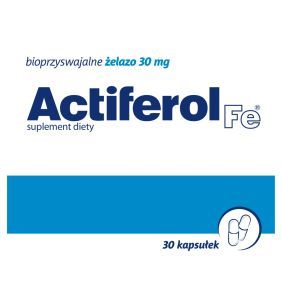 Actiferol Fe, 30 mg, kapsułki otwierane, 30 szt.