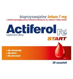 ActiFerol Fe START, proszek do rozpuszczania w saszetkach, 30 szt.