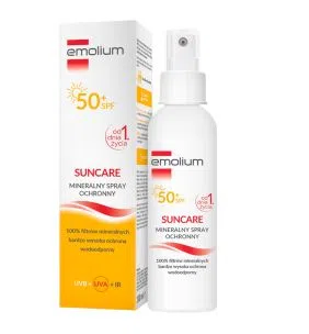 Emolium Suncare, mineralny spray ochronny, SPF 50+, 100 ml