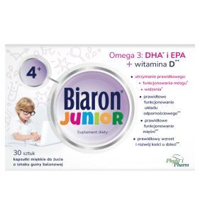 Bioaron Junior, kapsułki miękkie do żucia, 30 szt.
