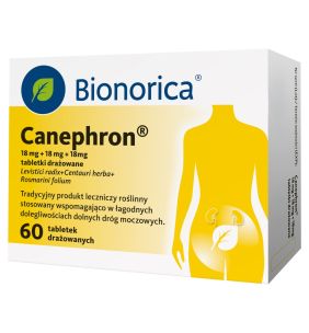 Canephron, tabletki drażowane, 60 szt.