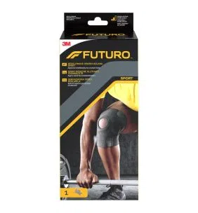 Futuro Basic Sport, regulowana opaska na kolano, czarna, 1 szt.