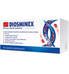 Diosminex, 500 mg, tabletki powlekane, 60 szt.