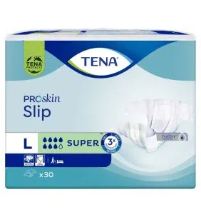TENA Slip ProSkin Super, pieluchomajtki, rozmiar L, 30 szt.