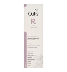 Cutis R-REGENERACJA, krem kojący do skóry nadwrażliwej – twarz i powieki, 75 ml
