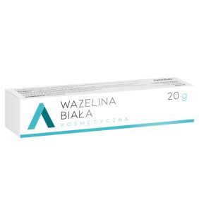 Wazelina biala,kosmetyczna,(Amara), 20 g