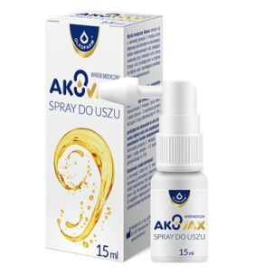 Akuvax, spray do uszu, 15 ml