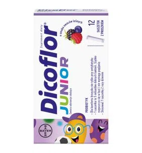 Dicoflor Junior, proszek w saszetkach, 12 szt.