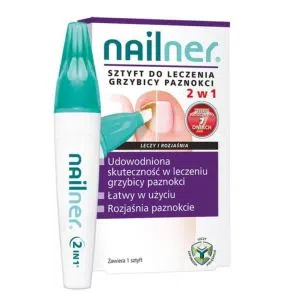 Nailner, sztyft, do leczenia grzybicy paznokci, 2w1, 4 ml