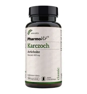 Pharmovit Karczoch Artichoke Ekstrakt 400 mg,kaps.,90 szt