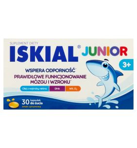 Iskial Junior, kapsułki do żucia, 30 szt.