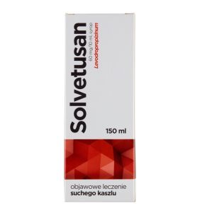 Solvetusan, 60 mg/10 ml, syrop, 150 ml