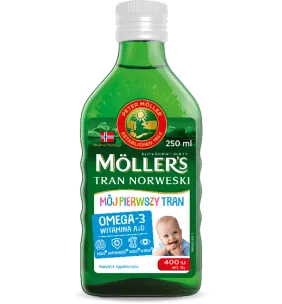 Mollers Mój Pierwszy Tran Norweski, płyn, 250 ml