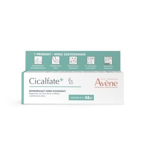 Avene Eau Thermale Cicalfate+, regenerujący krem ochronny, 40 ml