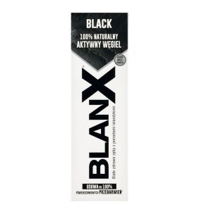Blanx Black, pasta do zebow, wybielajaca, 75 ml