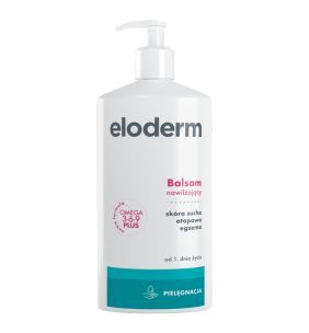 Eloderm, balsam nawilżający do ciała, od 1 dnia życia, 400 ml
