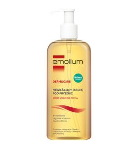 Emolium Dermocare, nawilżający olejek do mycia, 400 ml