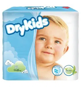 Dry Kids, pieluchomajtki, rozmiar XL (11-25 kg), 30 szt.