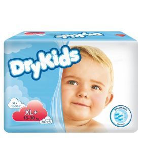 Dry Kids, pieluchomajtki, rozmiar XL+ (15 - 30 kg), 30 szt.
