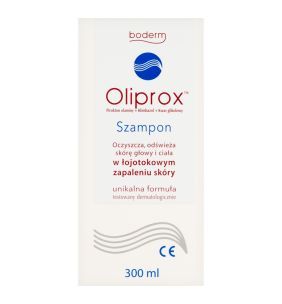 Oliprox, szampon oczyszczający w łojotokowym zapaleniu skóry, 300 ml