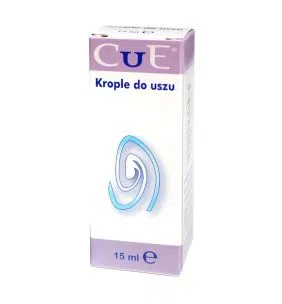 Cue, krople do uszu, 15ml