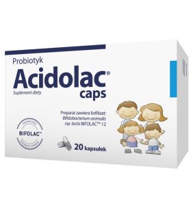 Acidolac caps, kapsułki, 20 szt.