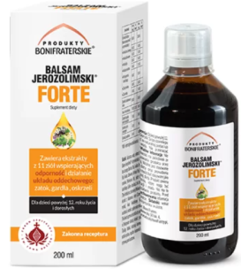 Produkty Bonifraterskie Balsam Jerozolimski Forte, płyn, 200 ml