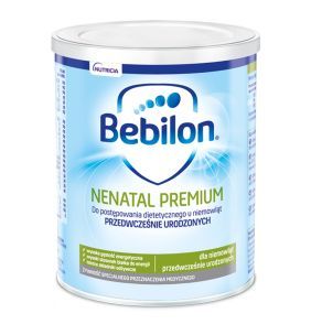 Bebilon Nenatal Premium, żywność specjalnego przeznaczenia medycznego dla wcześniaków, 400 g