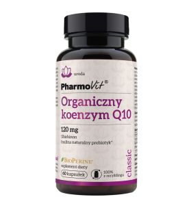 Pharmovit Organiczny koenzym Q10, 120 mg, kaps., 60 szt