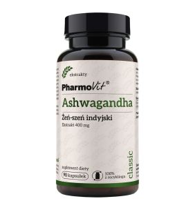 Pharmovit Ashwagandha Zen-szen ind.Ekstr.400 mg,kaps.,90 szt