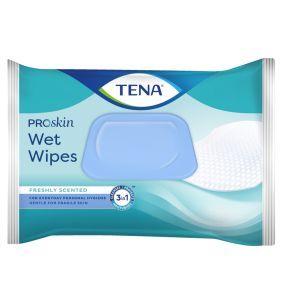 TENA Wet Wipe, chusteczki nawilżane 3w1, 48 szt.