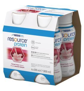 Resource Protein, płyn o smaku owoców leśnych, 200 ml, 4 szt.