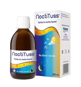 NoctiTuss, syrop, na suchy kaszel, 200 ml