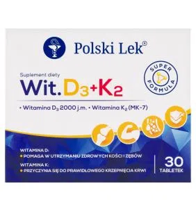 SundovitD3+K2, tabletki, 30 szt.