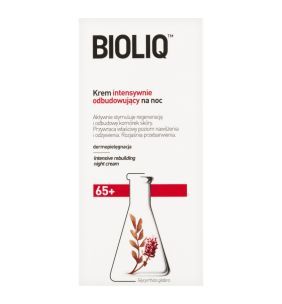 Bioliq 65+, krem intensywnie odbudowujący na noc, 50 ml