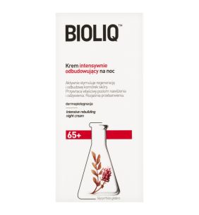 Bioliq 65+, krem intensywnie odbudowujący na noc, 50 ml