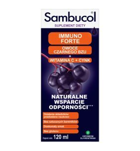Sambucol Immuno Forte, płyn, 120 ml