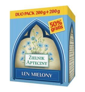 Len mielony, ziolo poj,(Polpharma),200g x 2op,PROM.742/20