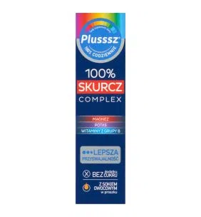 Plusssz 100% Skurcz Complex, tabletki musujące, 20 szt.
