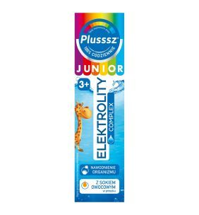 Plusssz Junior Elektrolity Complex, tabletki musujące, 20 szt.