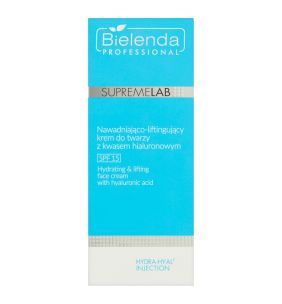 Bielenda Professional SupremeLab, Nawadniająco-liftingujący krem z kwasem hialuronowym, 50 ml