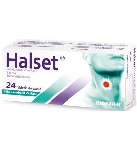 Halset, 1,5 mg, tabletki do ssania bez cukru, 24 szt.