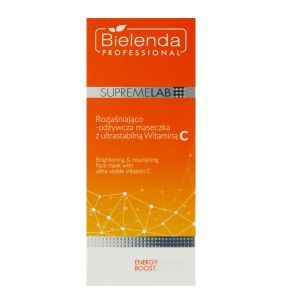 Bielenda Professional SupremeLab, Rozjaśniająco-odżywcza maseczka z ultrastabilną witaminą C, 70 ml