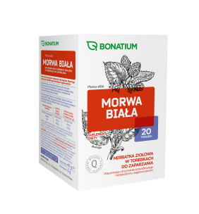 Bonatium Morwa biała herbatka ziołowa 20 sztuk