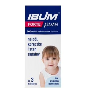 Ibum Forte Pure, 200 mg/5 ml, zawiesina doustna, butelka, 100 g