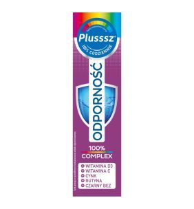 Plusssz Odporność 100% Complex, tabletki musujące, 20 szt.