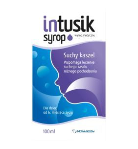 Intusik, syrop od 6 miesiąca życia, 100 ml