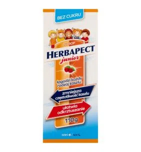 Herbapect Junior bez cukru, syrop, 110 g