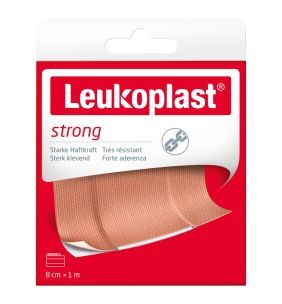 Leukoplast Strong, plaster, 8 cm x 1m, 1 szt.