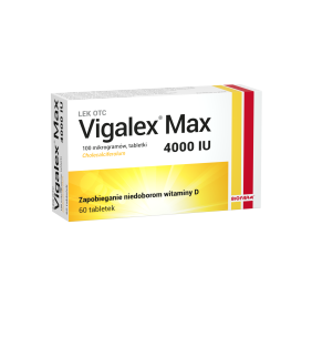 Vigalex Max, 4000 IU, tabletki, 60 szt.